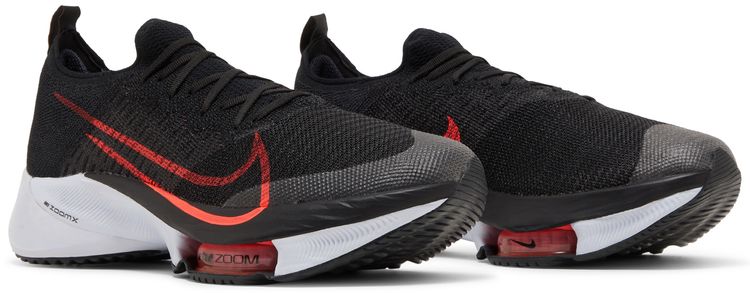 Nike Air Zoom Tempo NEXT Flyknit Black Flash Crimson