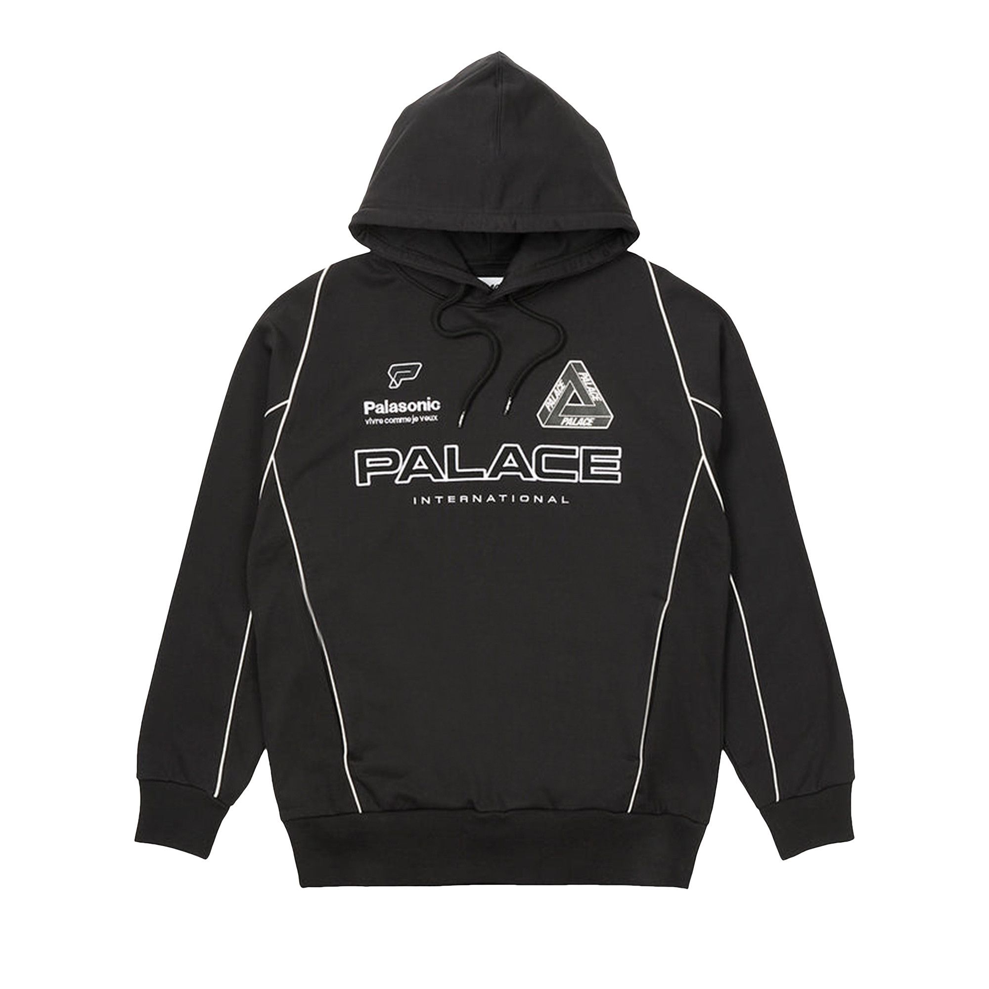 Buy Palace International Hood Black P23CS217 GOAT