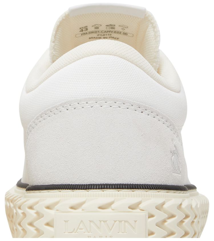 Lanvin Curbies Low White