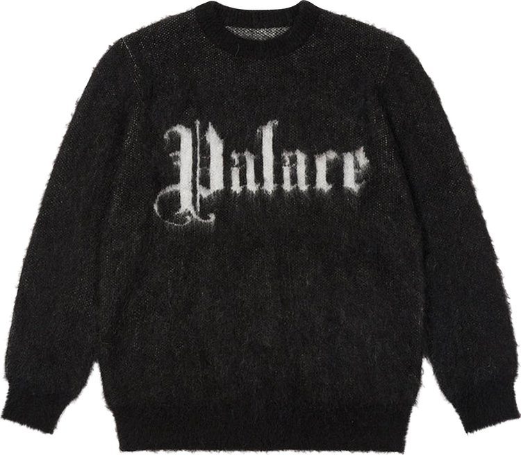 Buy Palace Ye Olde Palace Knit 'Black' - P23KW148 | GOAT