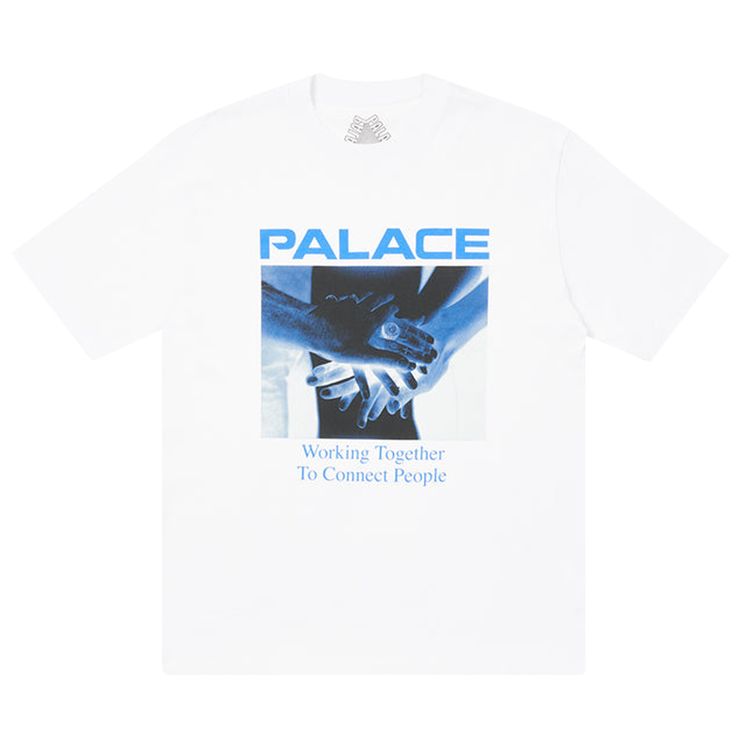 Palace Battery T Shirt White