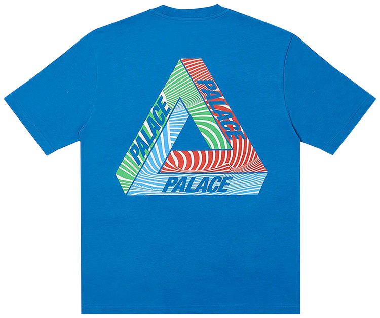 Palace Tri Tex T Shirt Blue