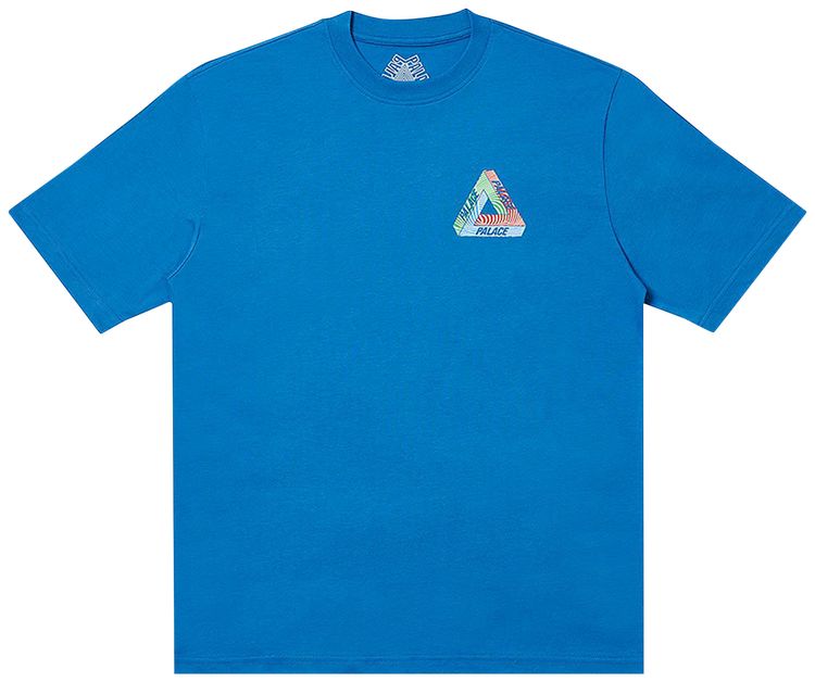 Palace Tri Tex T Shirt Blue