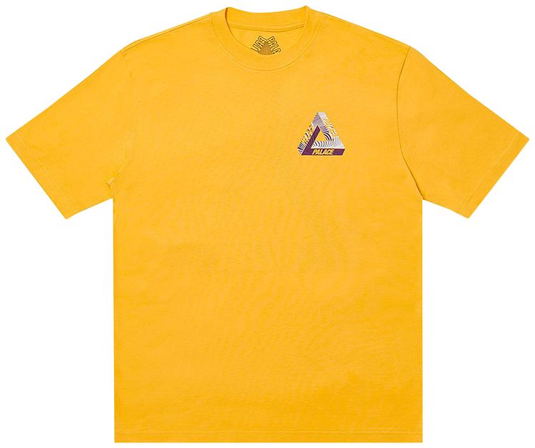 Palace Tri Tex T Shirt Yellow