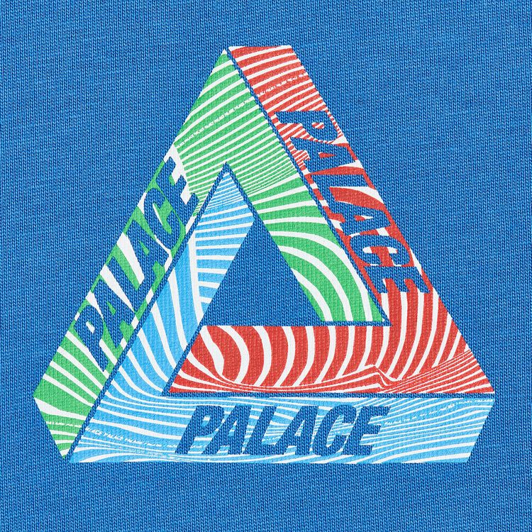 Palace Tri Tex T Shirt Blue