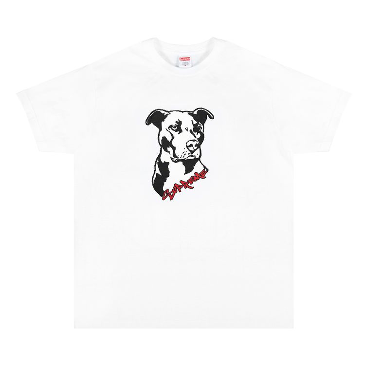 Supreme Pitbull Tee White