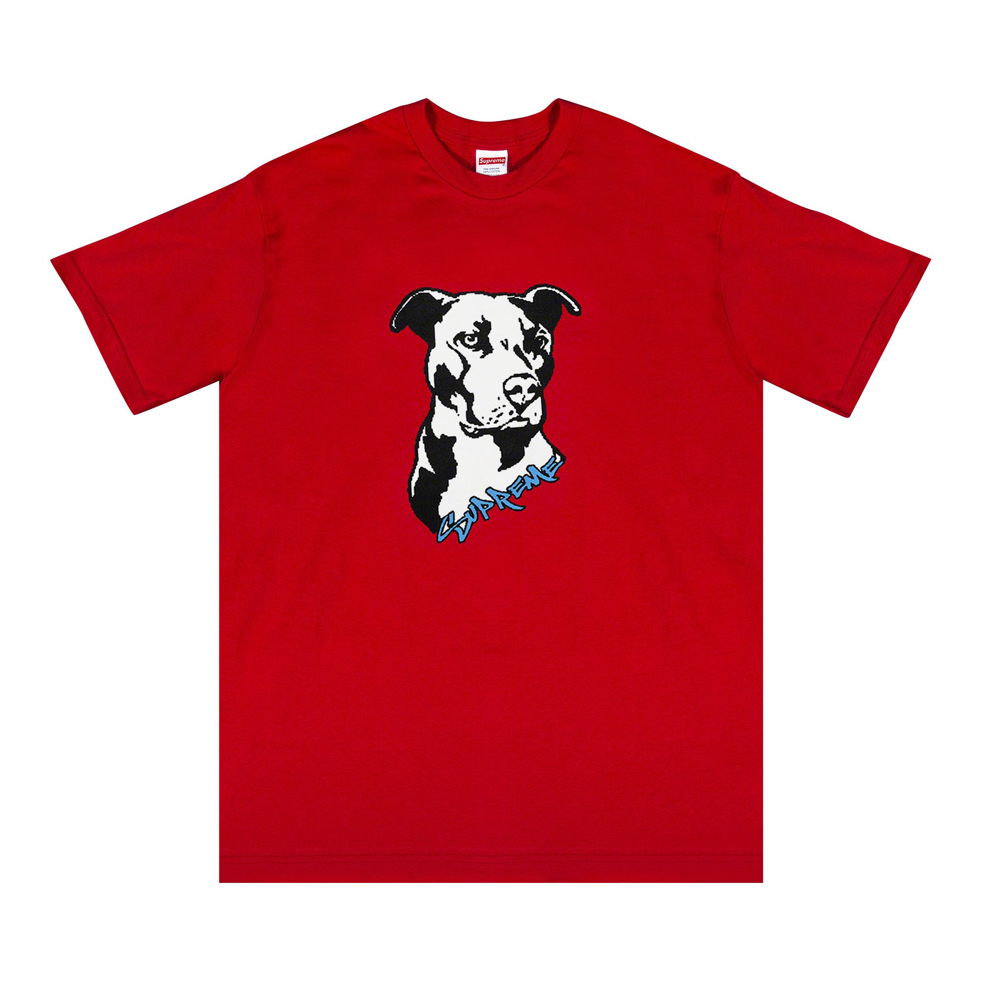Buy Supreme Pitbull Tee Red SS20T49 RED GOAT