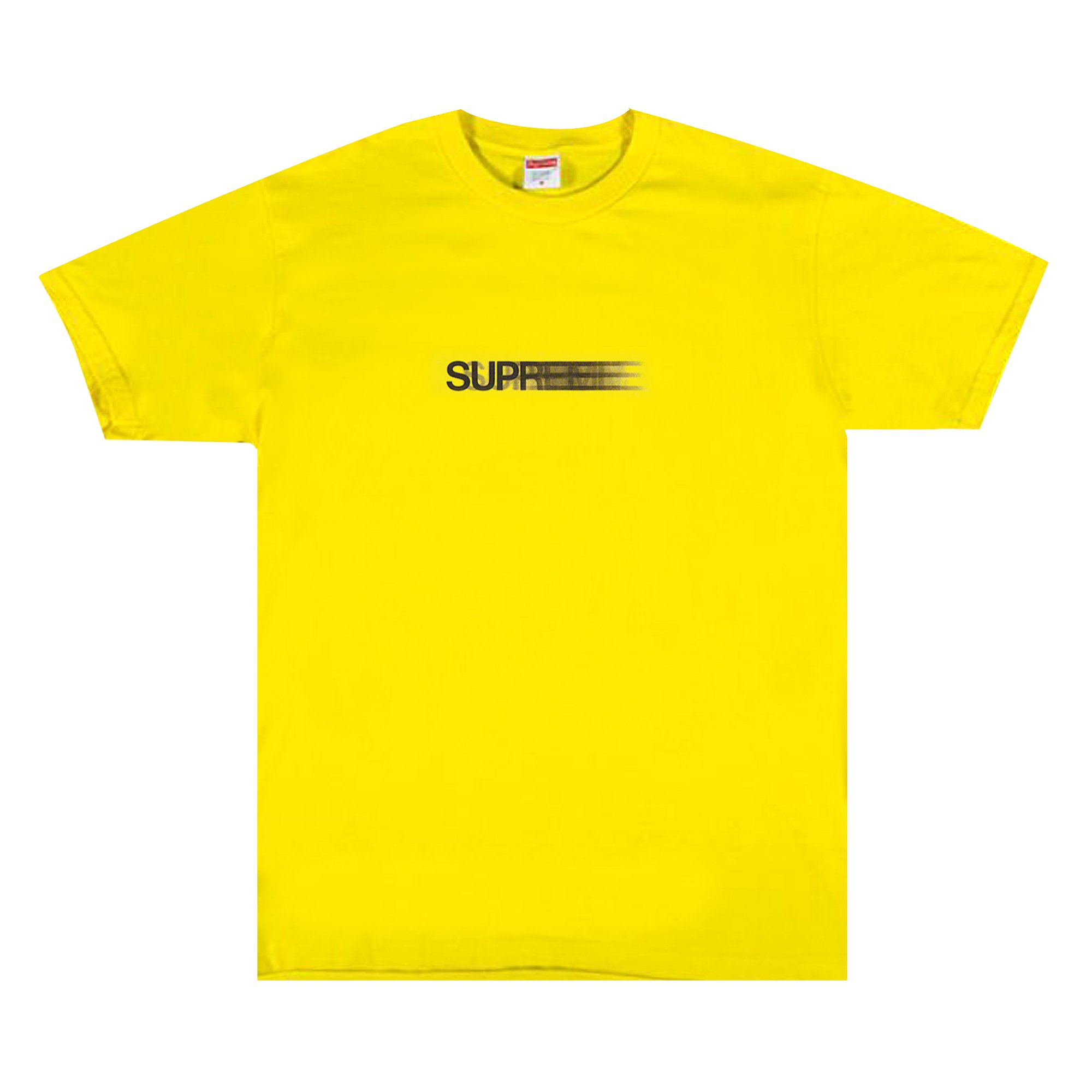 Buy Supreme Motion Logo Tee 'Yellow' - SS20T75 YELLOW | GOAT