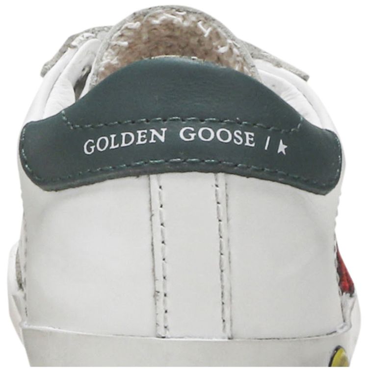 Golden Goose Superstar Old School Kids White Red