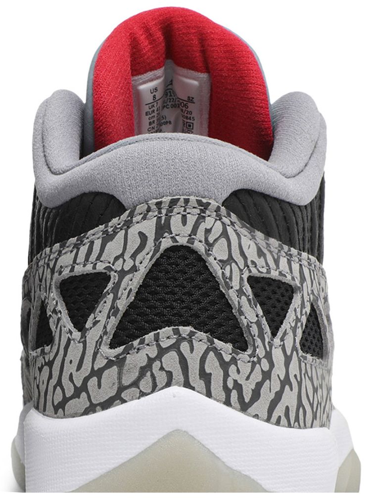 Air Jordan 11 Retro Low IE Black Cement