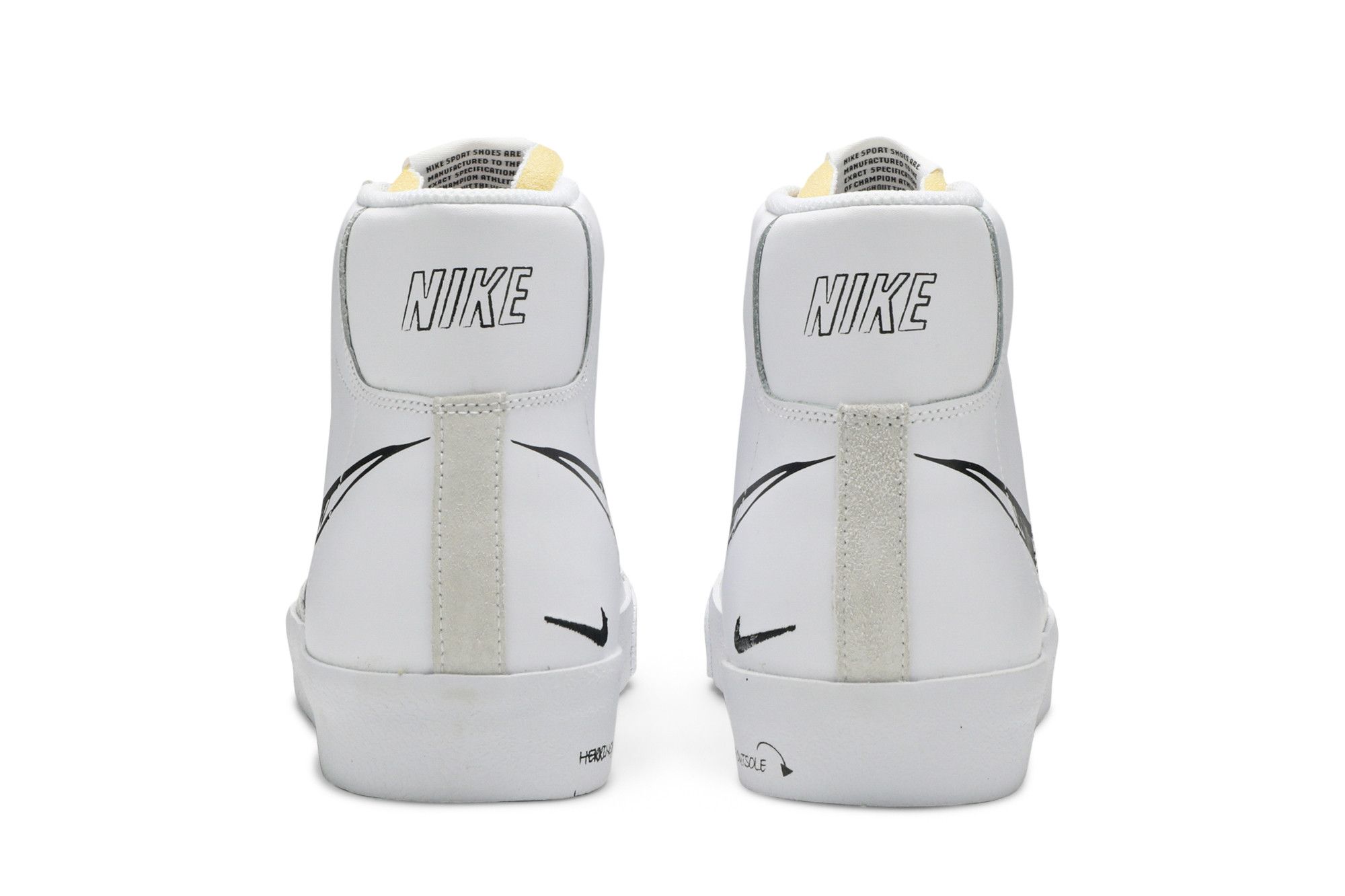 公式正規品!★NIKE BLAZER MID 77 SKETCH BLACK Nike Blazer Mid 77 Sketch White Red CW7580-100 | eBay