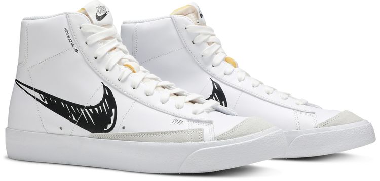 Blazer Mid 77 Sketch   Black