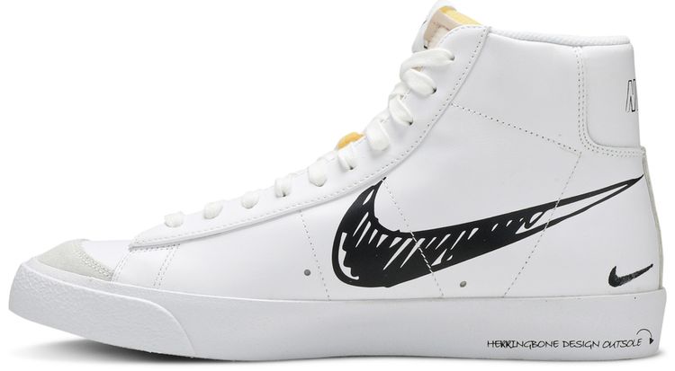 Blazer Mid 77 Sketch   Black