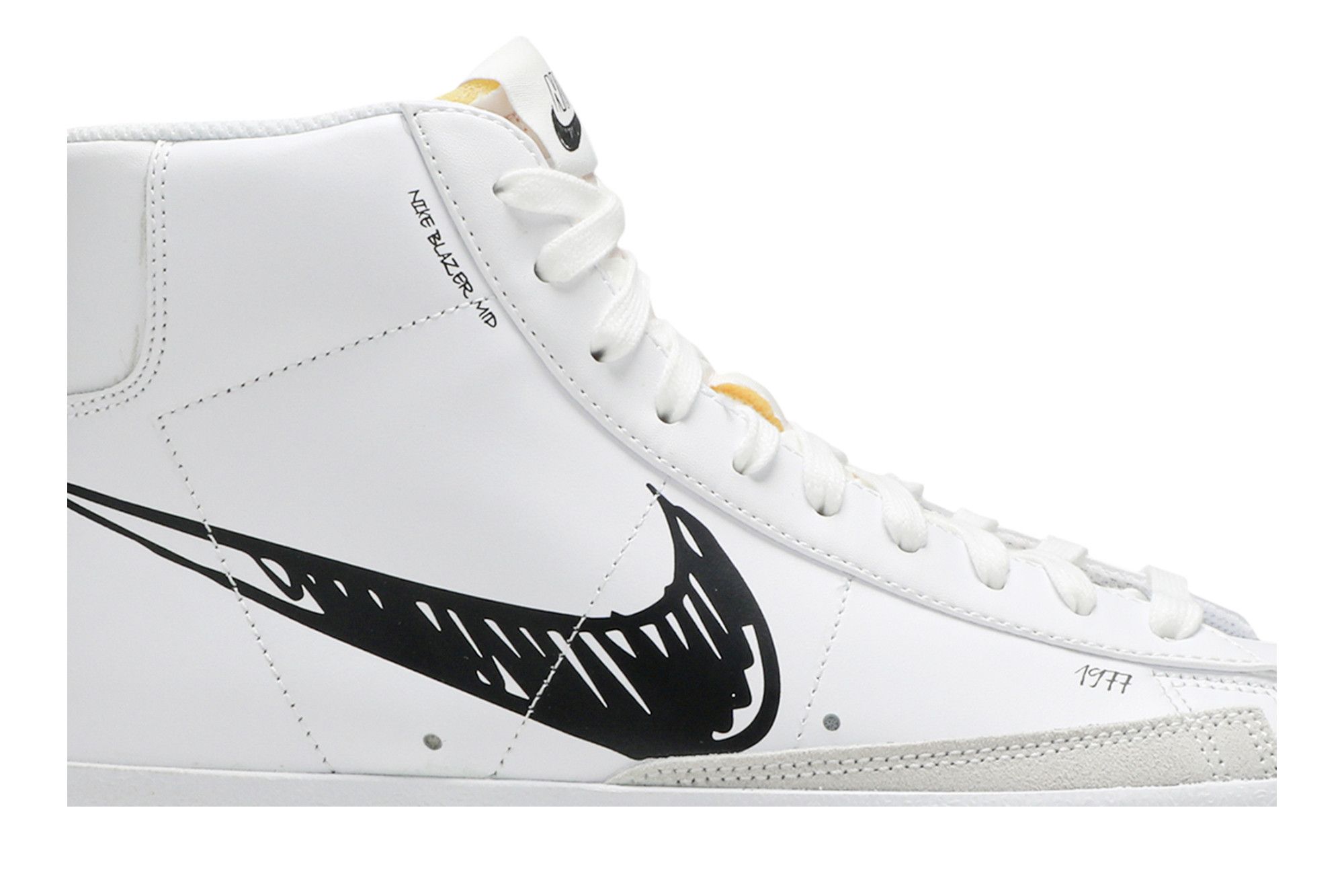Nike blazer mid 77 vintage black white clearance
