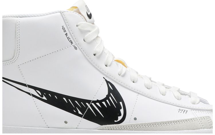 Blazer Mid 77 Sketch   Black