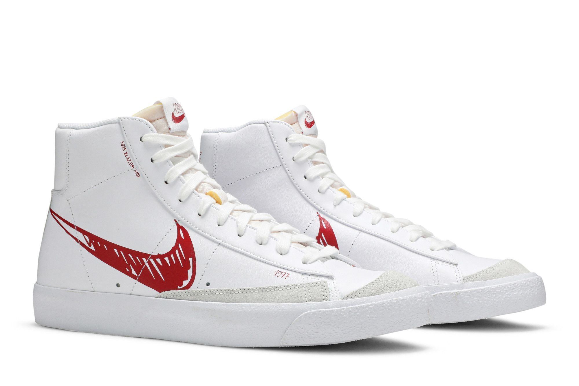 Nike blazer mid vintage 77 red sketch online