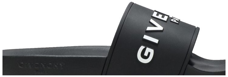 Givenchy Slide Black White