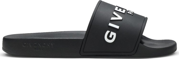 Buy Givenchy Slide 'Black White' - BH300HH0EP | GOAT