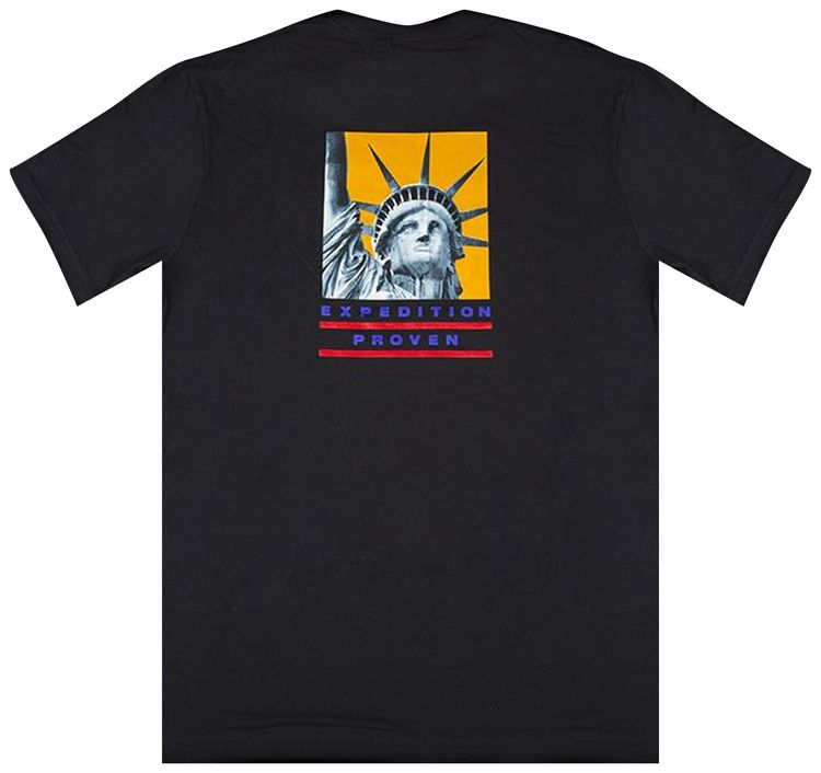 Supreme x The North Face Statue Of Liberty T Shirt Black