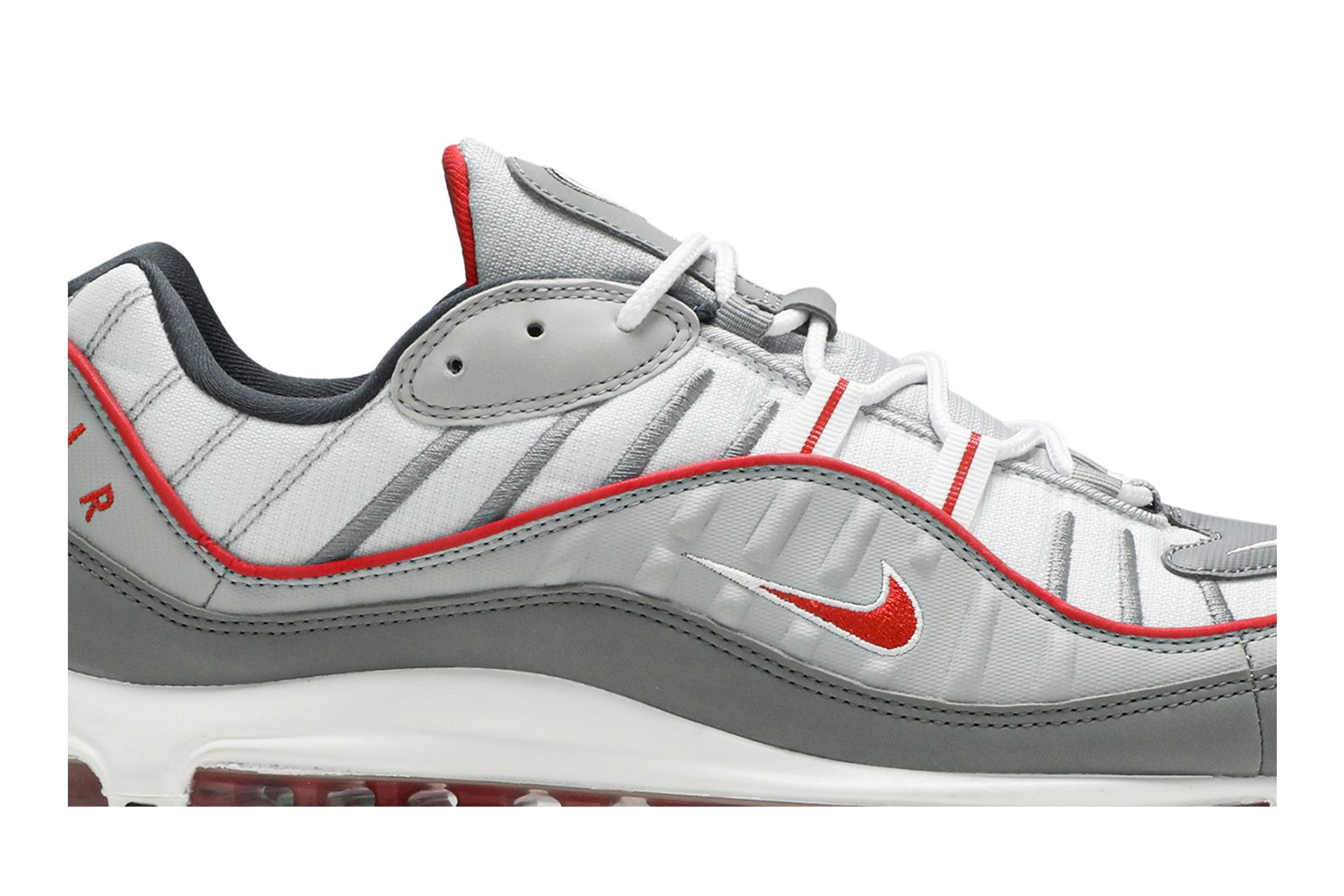 Buy Air Max 98 Particle Grey Red CI3693 001 GOAT