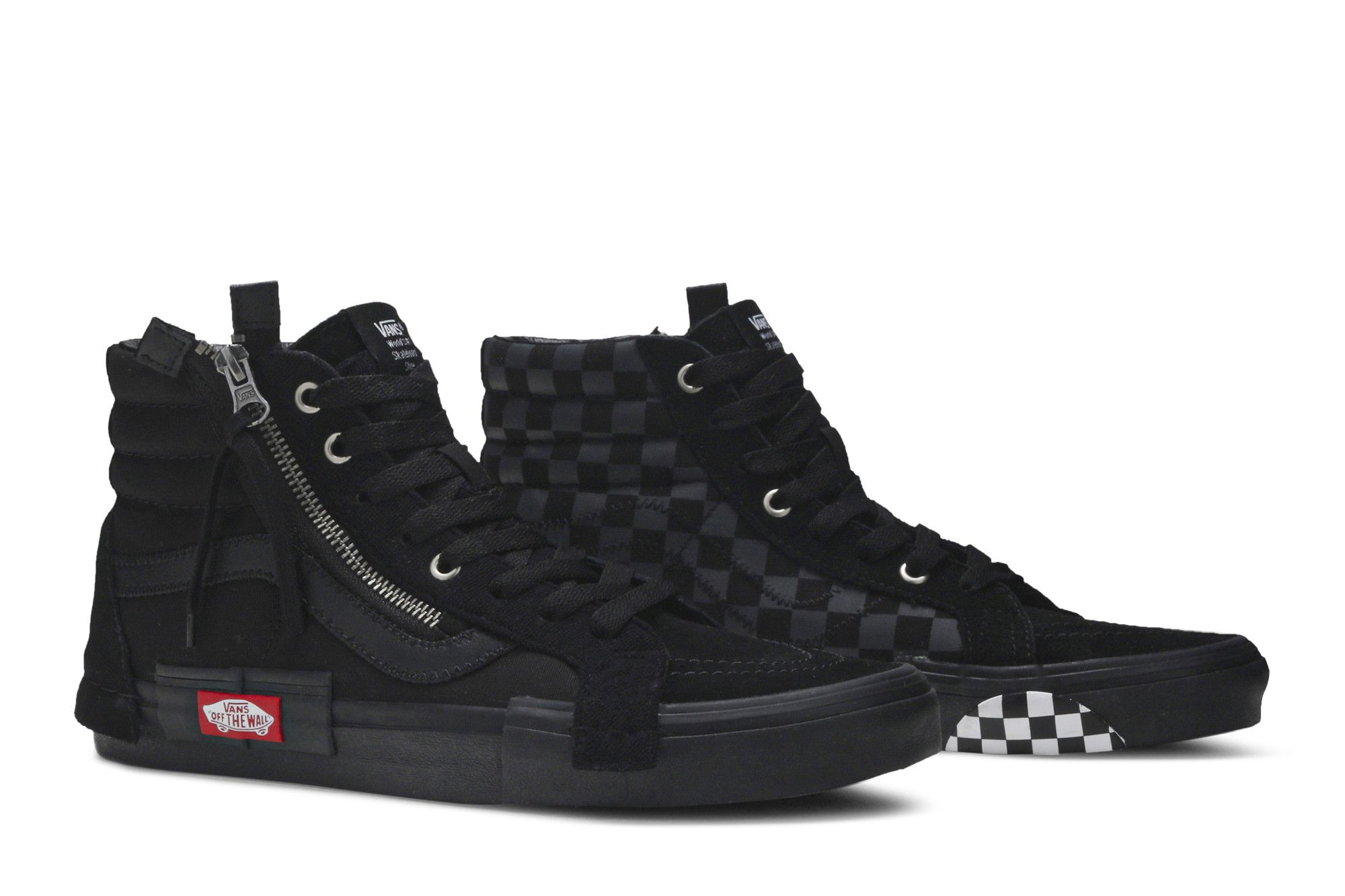 スニーカー Vans Sk8-Hi Checkerboard Cap Buy SK8-Hi CAP LX Reissue 'White Checkerboard' - VN0A3WM127I