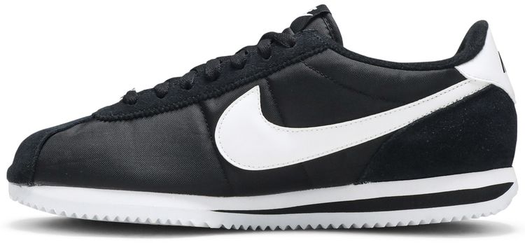 Nike Cortez Basic Nylon Black White