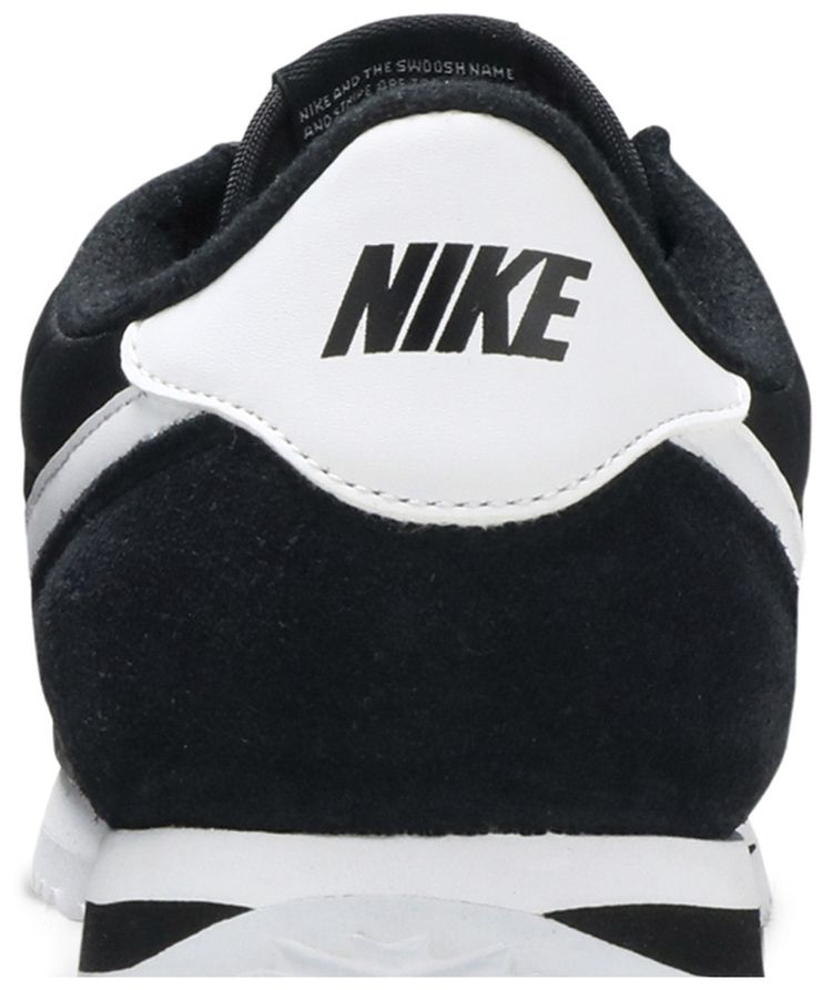 Nike Cortez Basic Nylon Black White