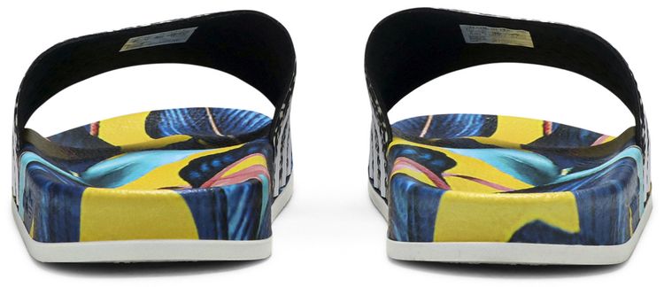 Adidas Wmns Adilette Slides Tropical Leaf Print