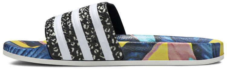 Adidas Wmns Adilette Slides Tropical Leaf Print