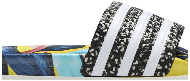 Adidas Wmns Adilette Slides Tropical Leaf Print