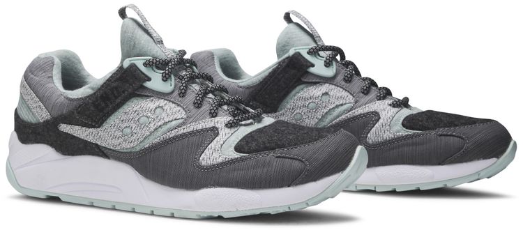 End x Saucony Grid 9000 White Noise
