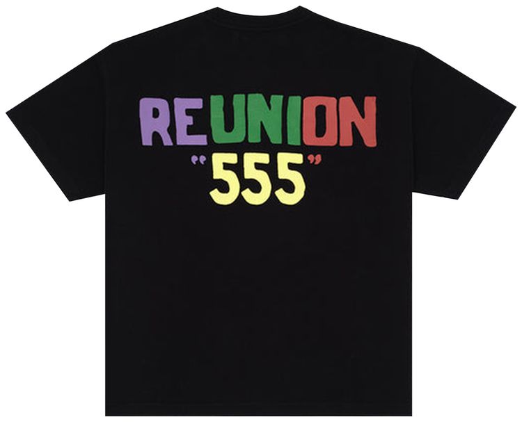 Sp5der Oversized Reunion Tee Black