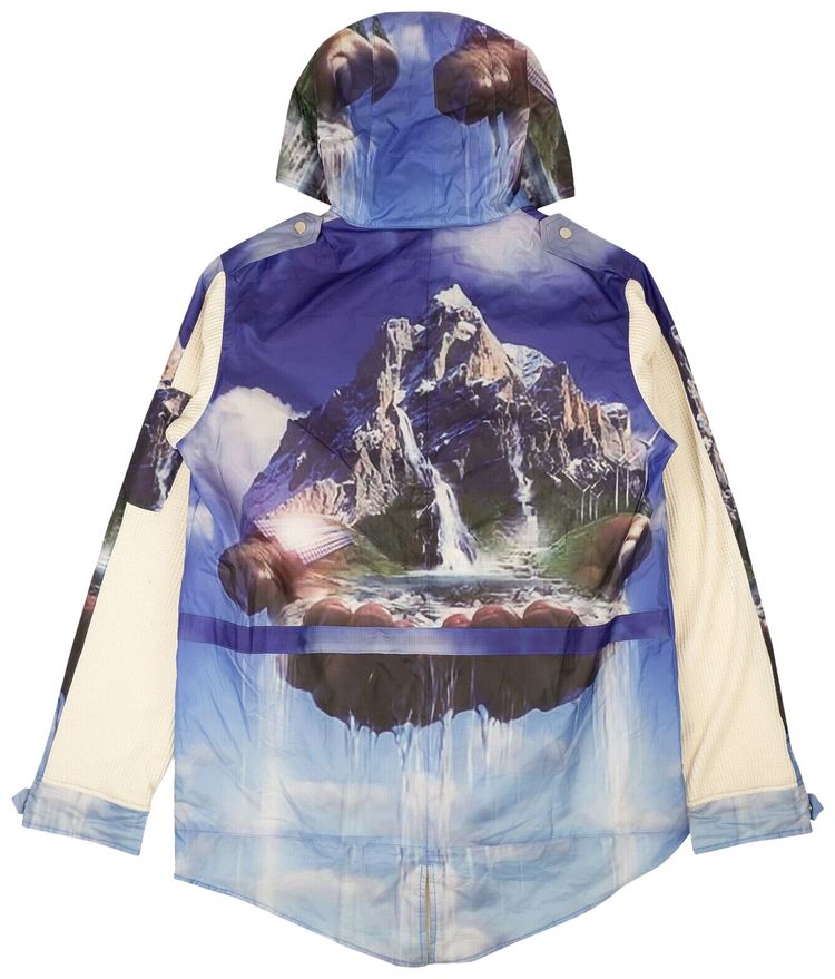 Who Decides War Eternal Wave Parka Blue