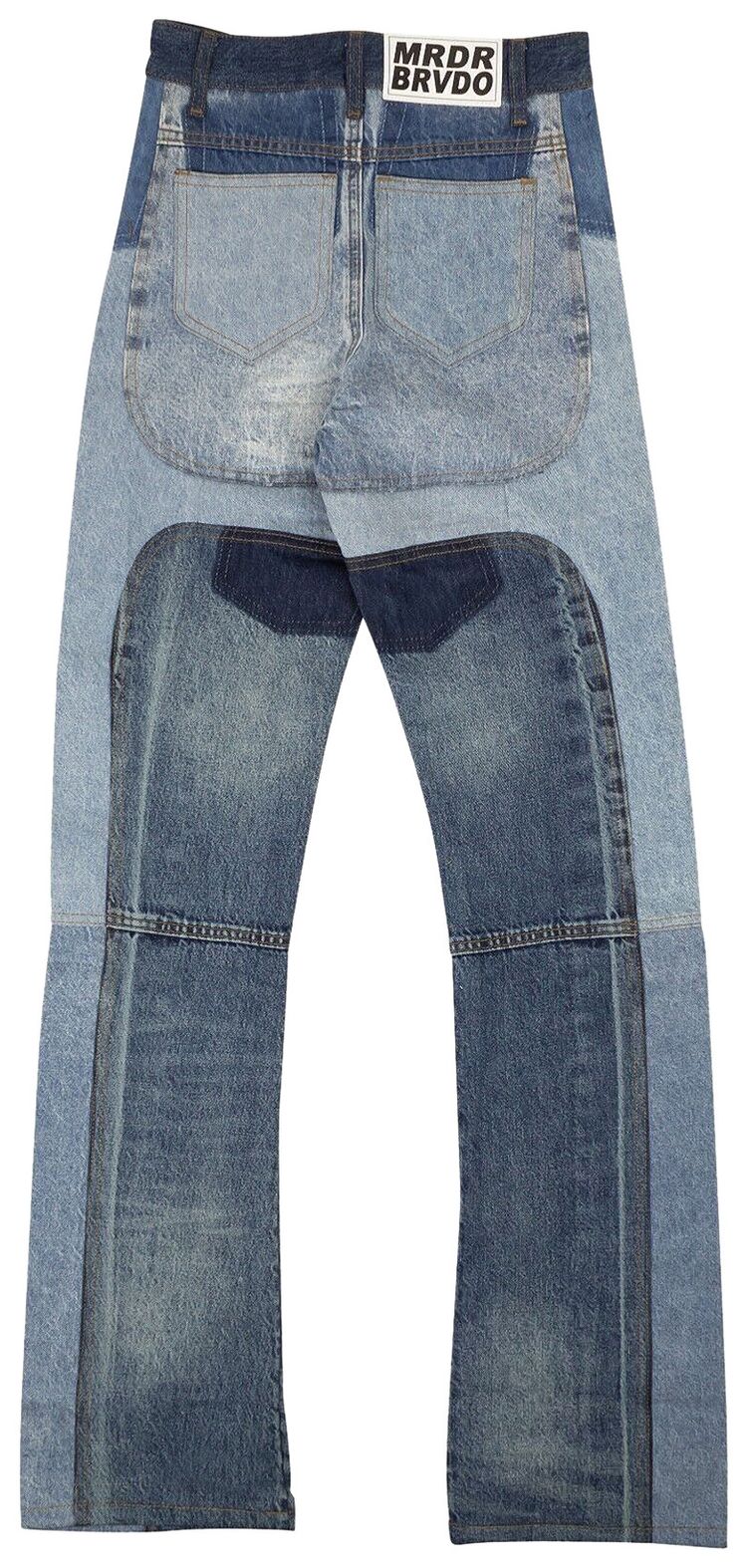 Who Decides War Upcycled Patchwork Denim Indigo