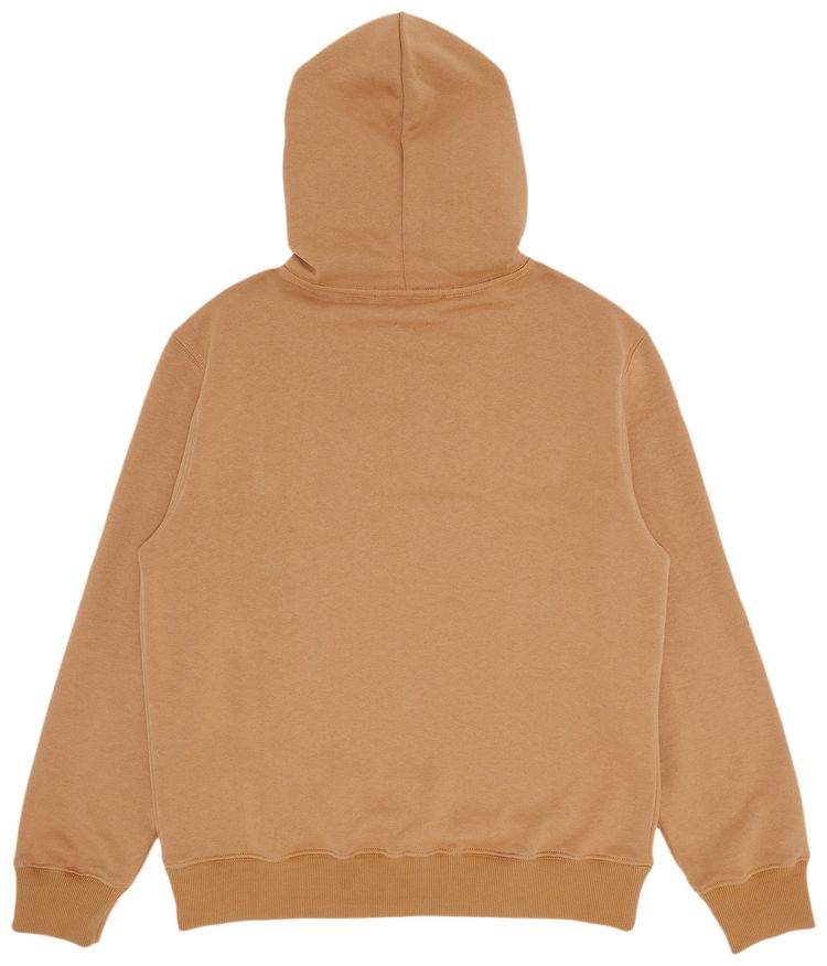 Lanvin Classic Fit Curb Hoody Latte