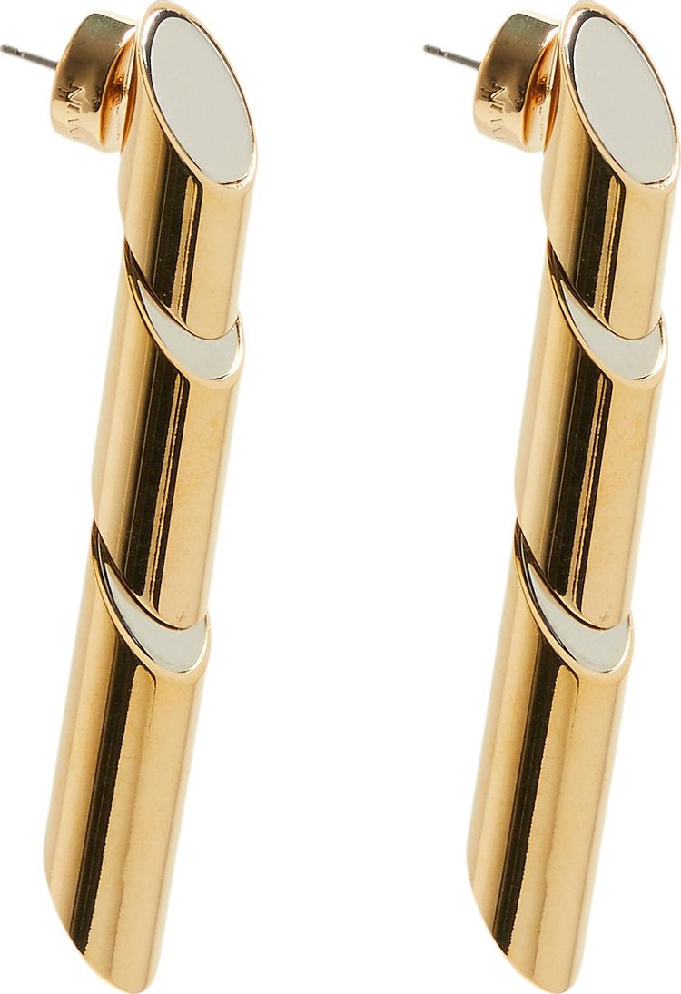 Lanvin Sequence By Long Earrings GoldSilver