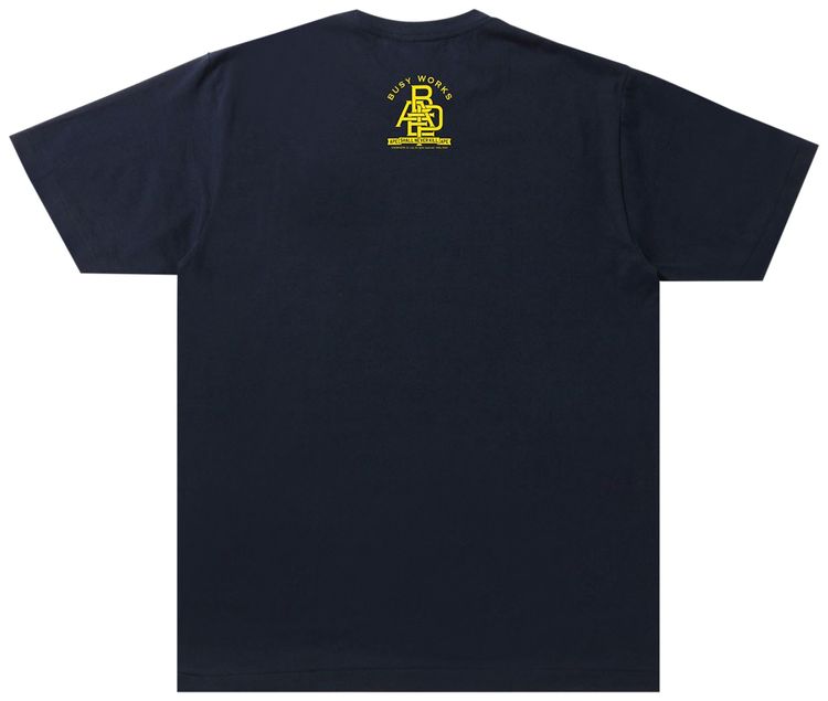 BAPE Archive Graphic Tee 5 Navy