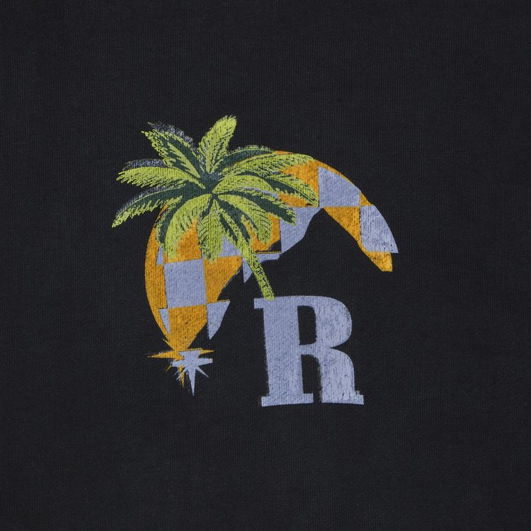 Rhude Moonlight Tropics Hoodie Vintage Black