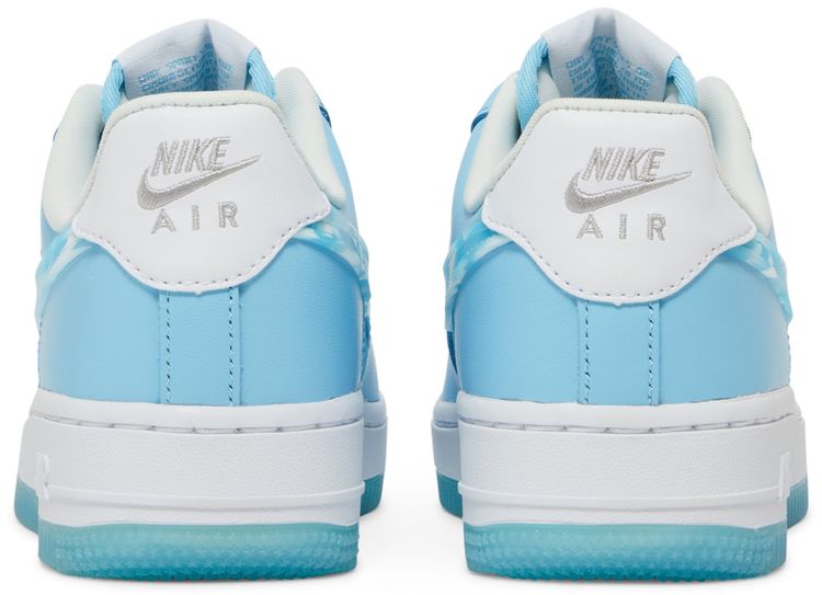 Nike Wmns Air Force 1 07 LX Nail Art   Celestine Blue