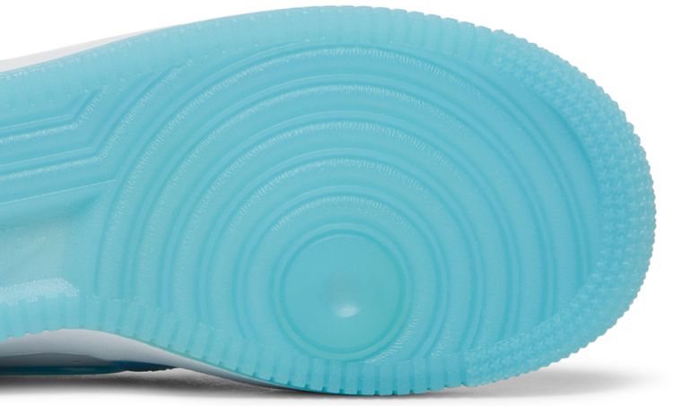 Nike Wmns Air Force 1 07 LX Nail Art   Celestine Blue