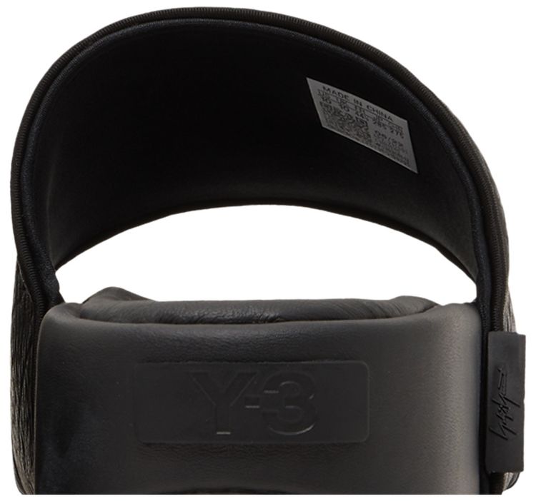 Adidas Y 3 Slide Triple Black