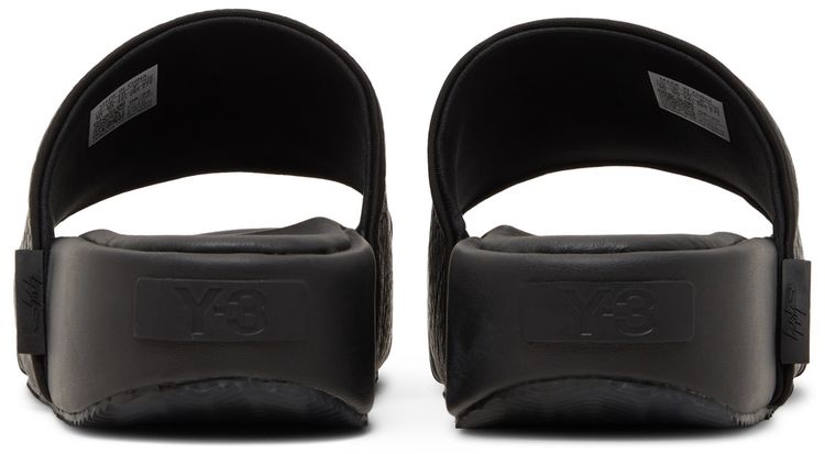 Adidas Y 3 Slide Triple Black
