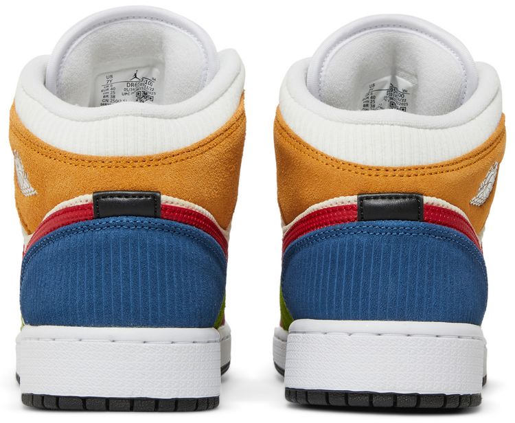 Air Jordan 1 Mid SE GS Messy Room