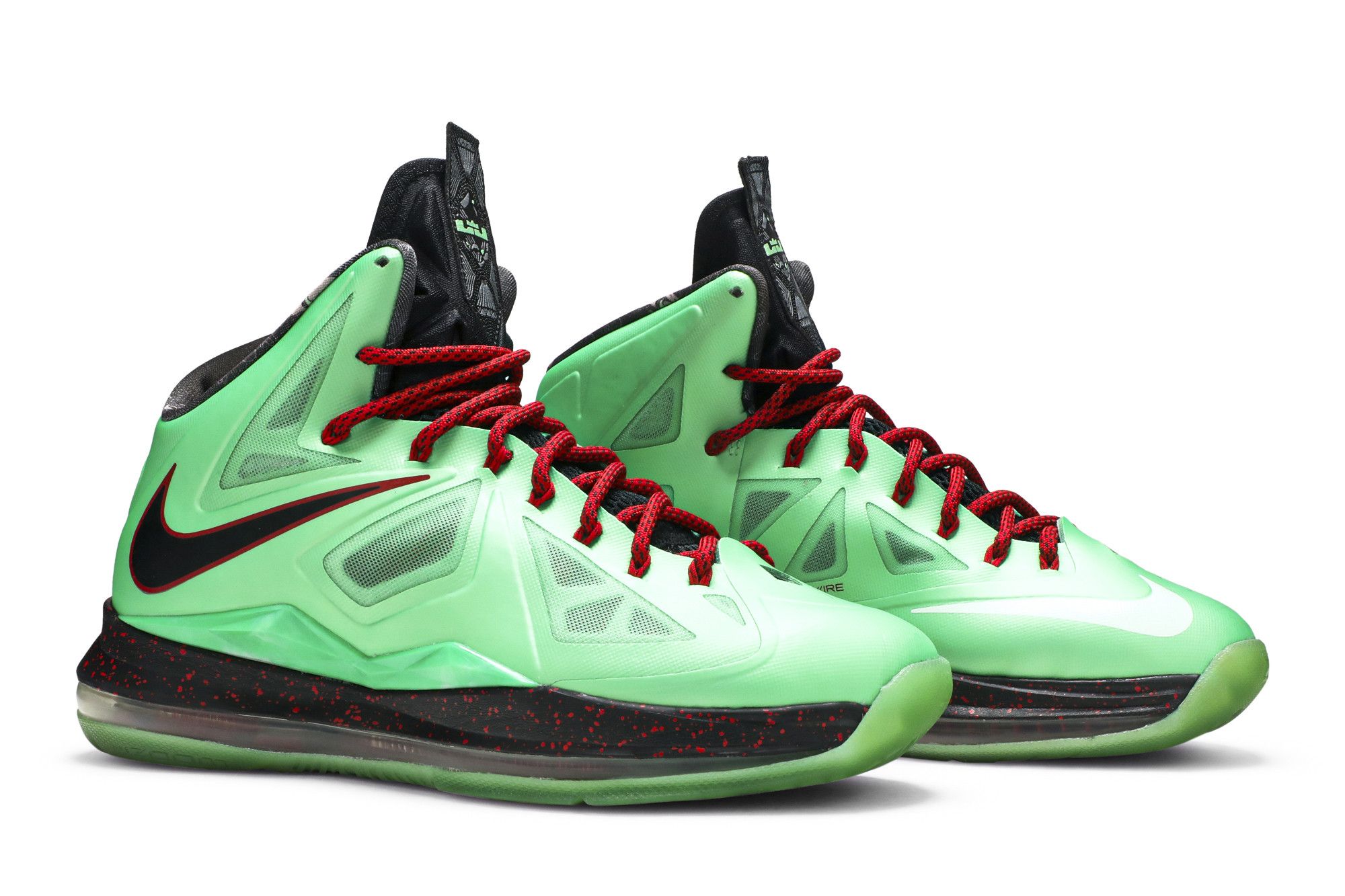 Size 10.0 LeBron 10 Cutting Jade