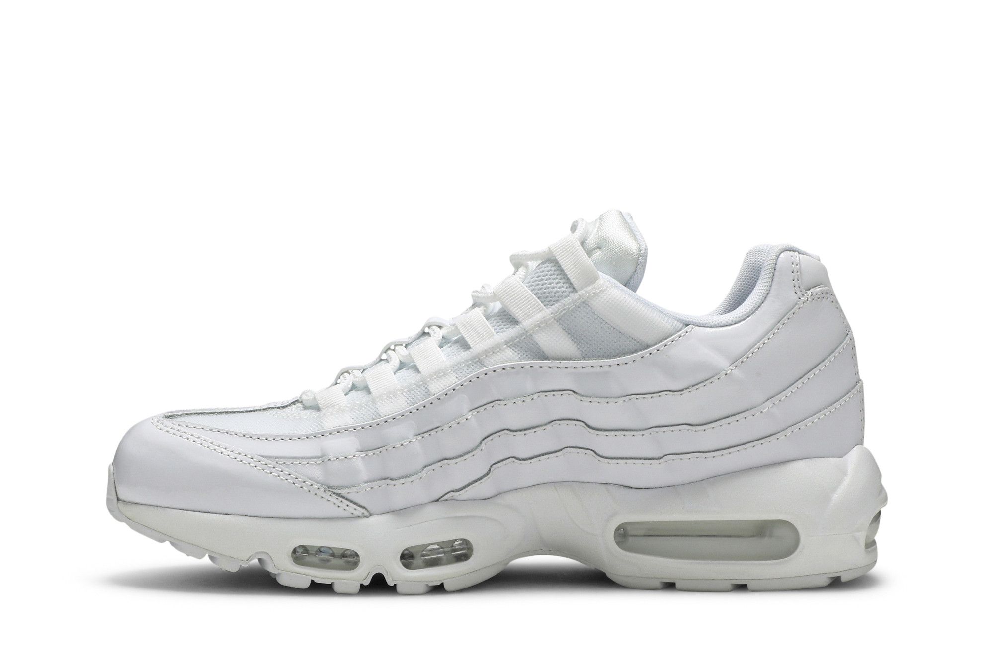 Size 5.5 Wmns Air Max 95 Triple White