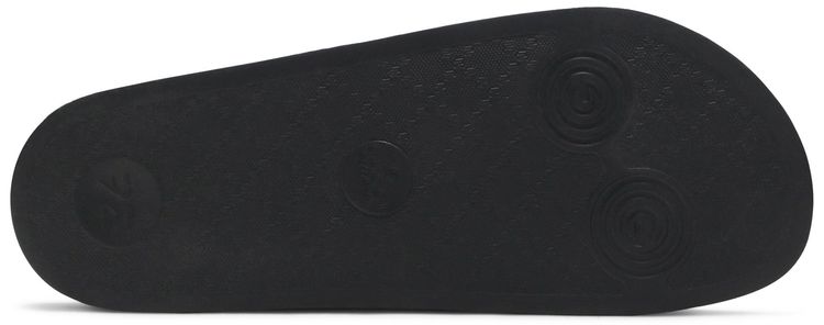 Gucci Logo Rubber Slide Black