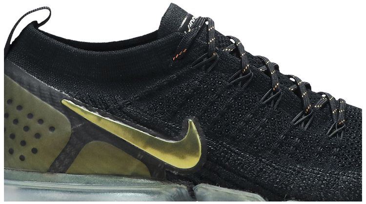 Nike Air VaporMax Flyknit 2 Black Gold