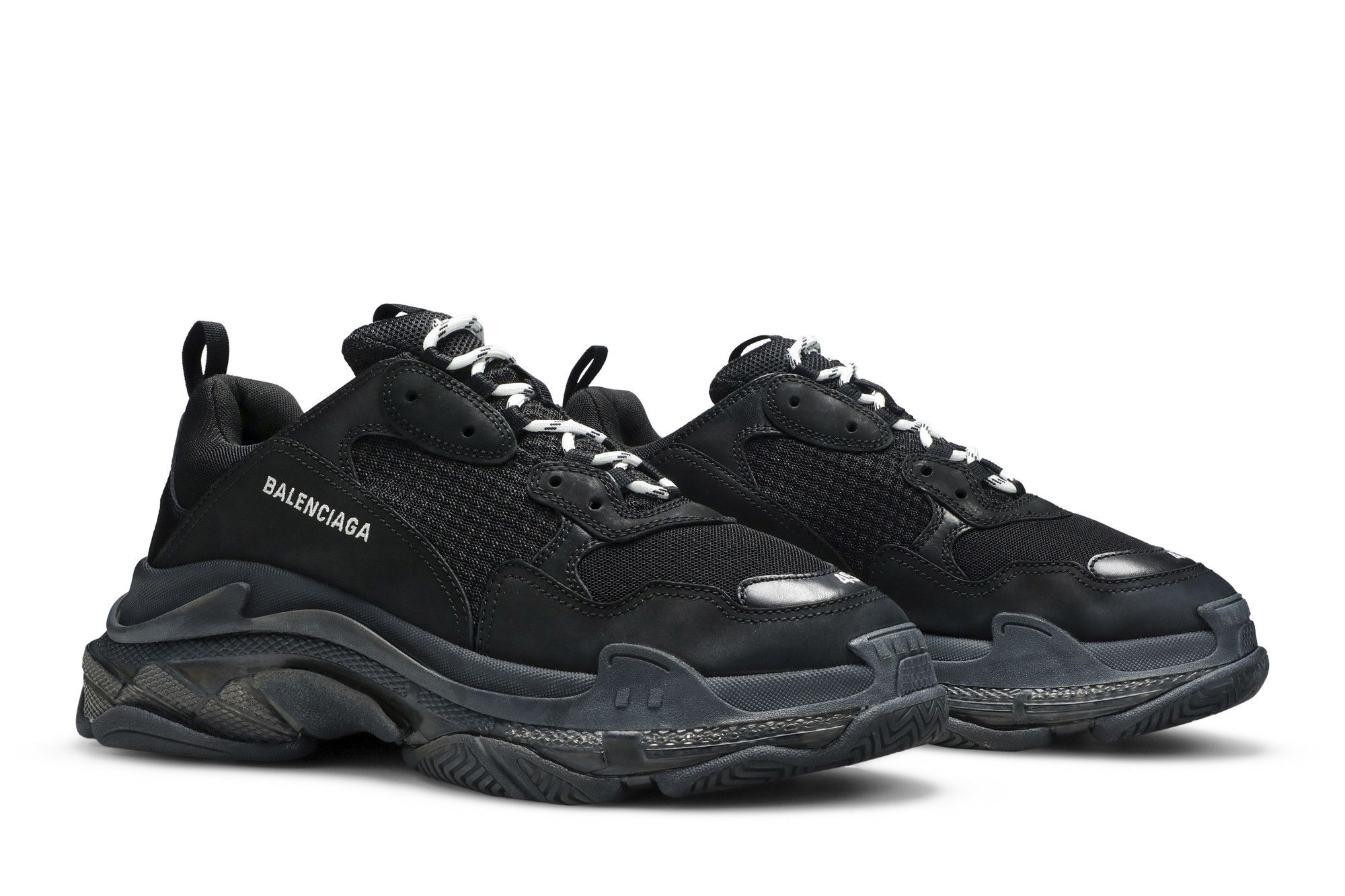 Balenciaga triple s black 2019 hot sale