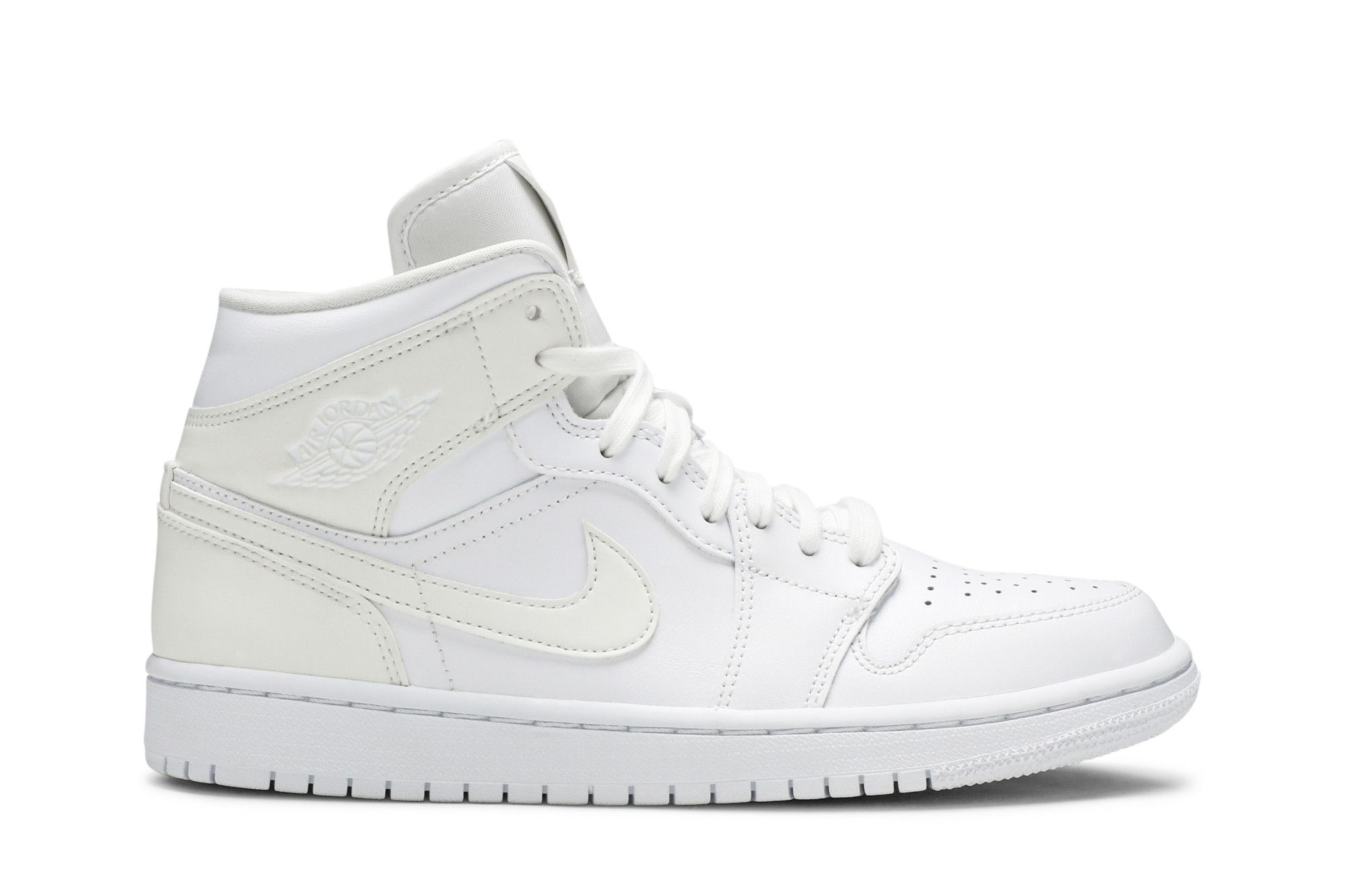 Wmns Air Jordan 1 Mid White Ivory