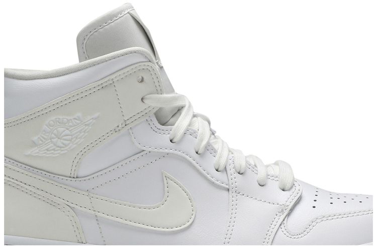 Wmns Air Jordan 1 Mid White Ivory